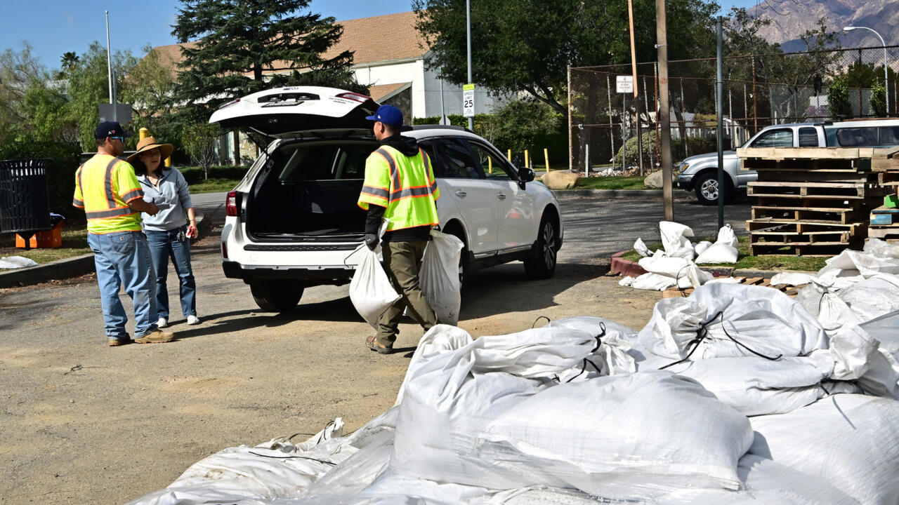 Los Angeles girds for floods, landslides as rain pounds fire zones