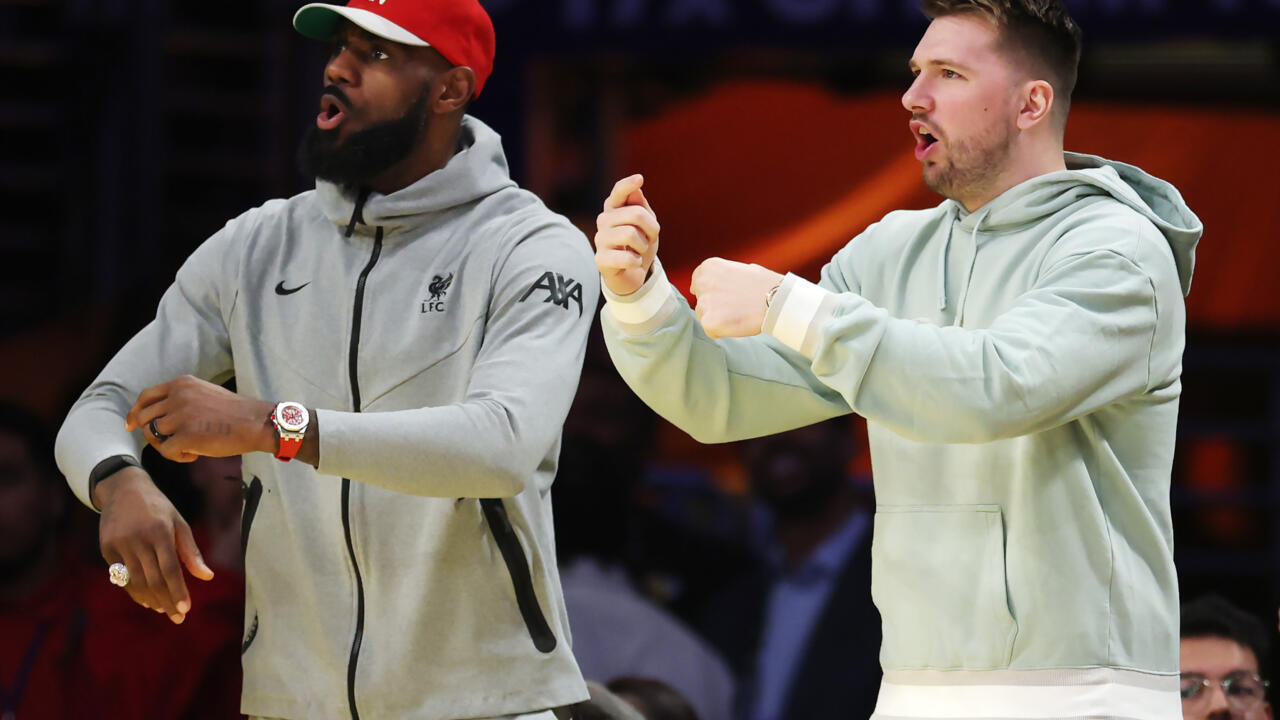 Doncic energizes LeBron as NBA homestretch begins