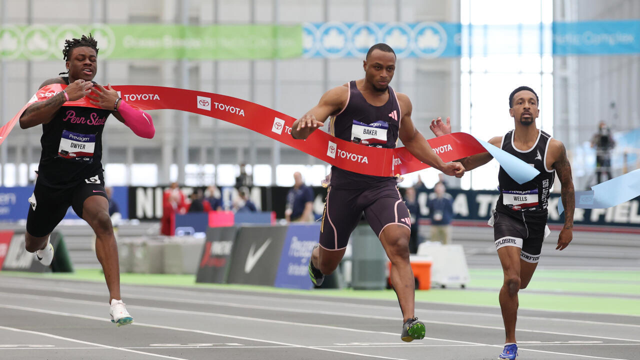 Baker wins US indoor 60m as Kessler, Hiltz complete double