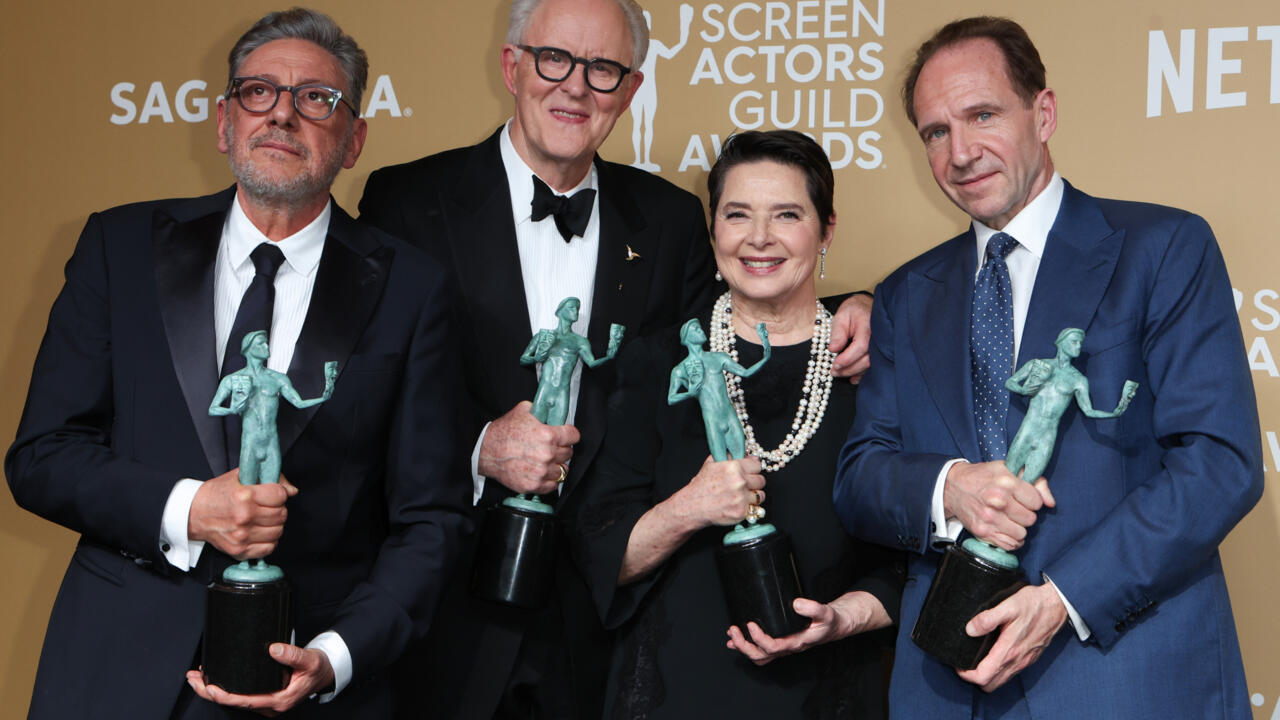 Vatican thriller 'Conclave' wins top prize in SAG Awards upset