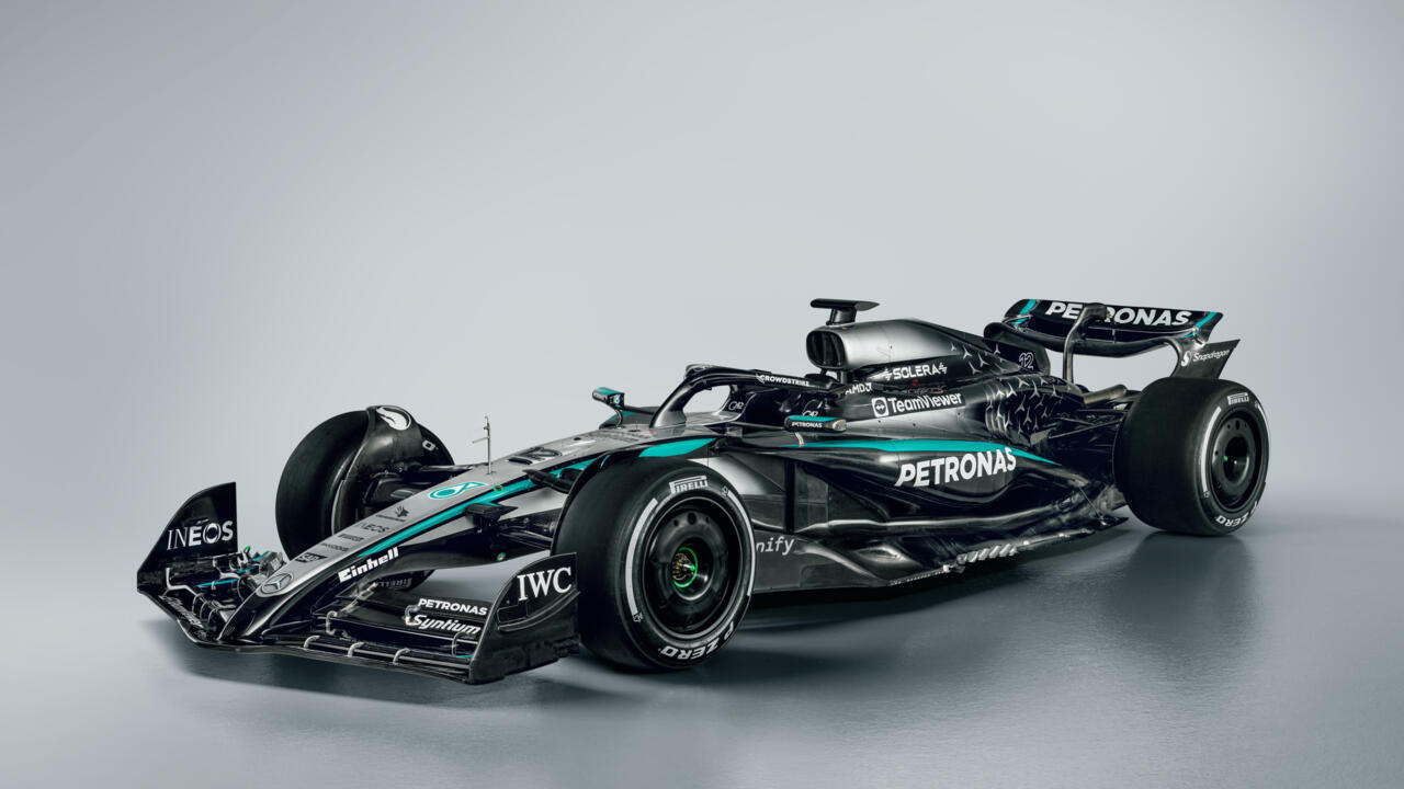 Mercedes unveil 2025 F1 car ahead of pre